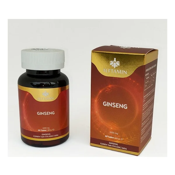 Alftamin Ginseng 1000 Mg 60 Tablet - Görsel 6