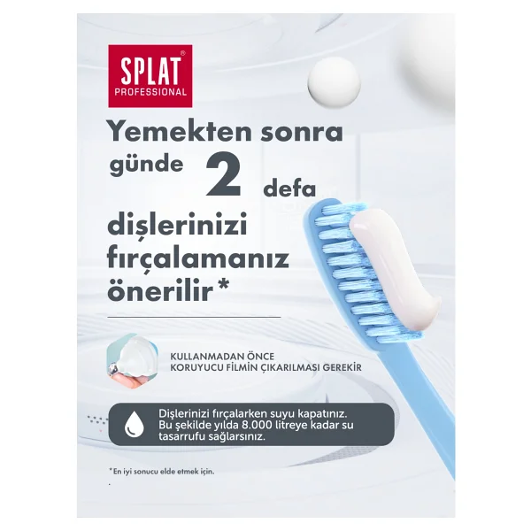 Splat Professional Biocalcium 100 Ml Florürsüz Diş Macunu - Görsel 4