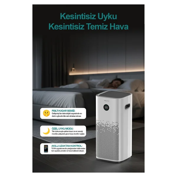Hutt Smart Pro Plus Hava Temizleyici - Görsel 2