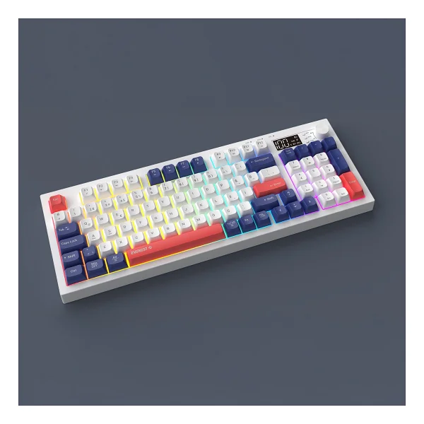 Everest Silent Pro Kb-85 RGB Membrane Switch Kablolu/Kablosuz Oyuncu Klavyesi - Görsel 9