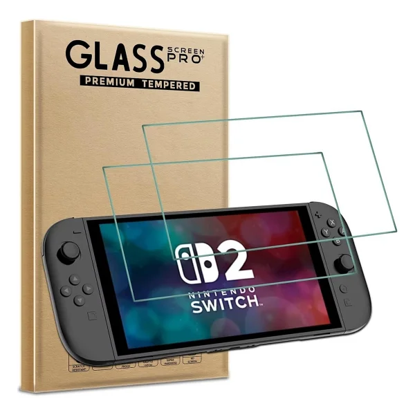 Gizala Switch 2 Slim Taşıma Çantası + Switch 2 Temperli Cam Ekran Koruyucu 2li Bundle Paket - Görsel 2