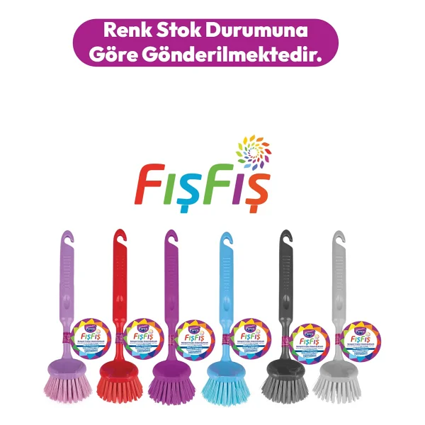 Parex Fışfış Bulaşık Fırçası İkili Paket - Görsel 3