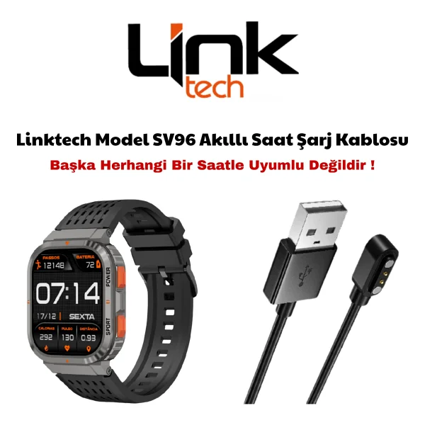 Linktech Lt Watch Sv96 Premium Akıllı Saat - Görsel 2