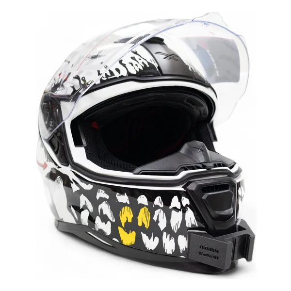 Nexx XS.100 Kask Için Aksiyon Kamerası Kask Çene Bağlantı Aparatı Chin Mount - Görsel 2