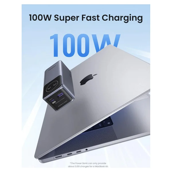 Ugreen Nexode Pro 35526b 12000 mAh Hızlı Şarj Powerbank - Görsel 3