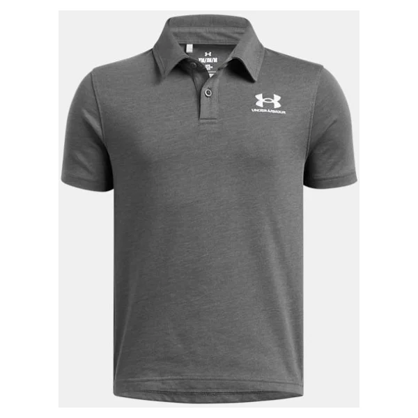 Under Armour Icon 1387073 Kısa Kollu Polo Yaka Çocuk Tişört - Görsel 5