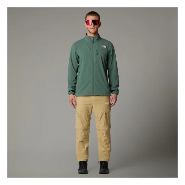 The North Face Nimble NF0A8CD8HCH1 Yeşil Erkek Softshell Mont - Görsel 5