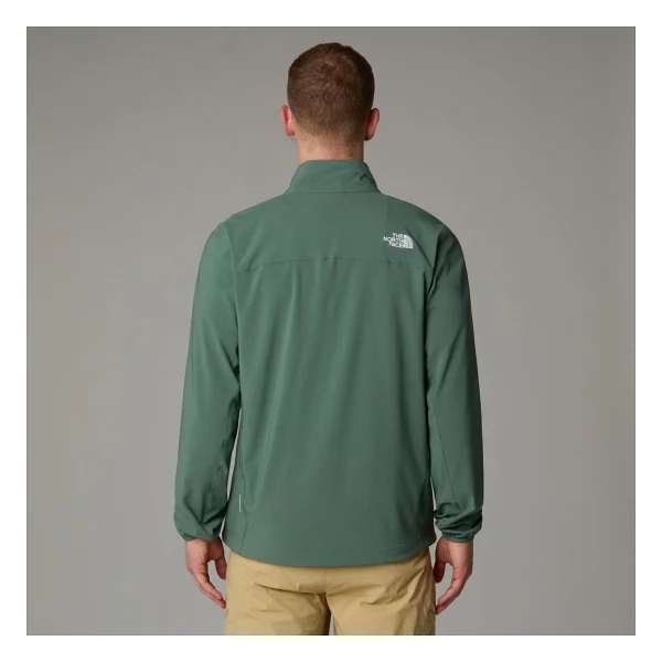 The North Face Nimble NF0A8CD8HCH1 Yeşil Erkek Softshell Mont - Görsel 6