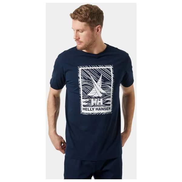 Helly Hansen Shoreline 2.0 Hha.34222 Kısa Kollu Yuvarlak Yaka Erkek Tişört - Görsel 7
