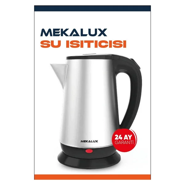 Mekalux Uk-03 Çelik Kettle - Inoks - Görsel 5
