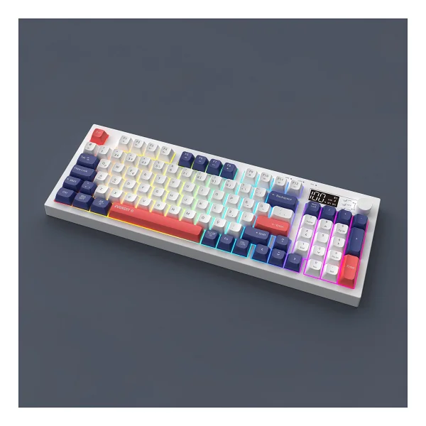 Everest Silent Pro Kb-85 RGB Membrane Switch Kablolu/Kablosuz Oyuncu Klavyesi - Görsel 5