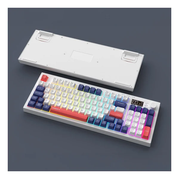 Everest Silent Pro Kb-85 RGB Membrane Switch Kablolu/Kablosuz Oyuncu Klavyesi - Görsel 6