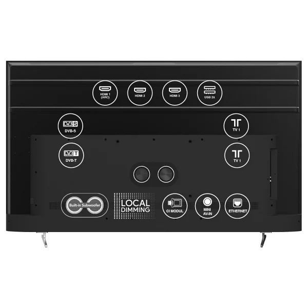 Nextstar Ye-75ıdwg11 4K Ultra HD 75" 190 Ekran Uydu Alıcılı Google Smart Mini LED TV - Görsel 9
