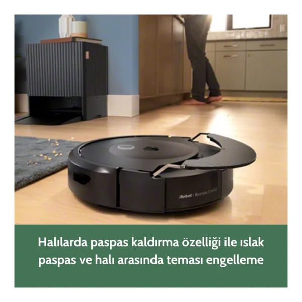 İrobot Roomba Combo 10 Max Çöp İstasyonlu Akıllı Robot Süpürge - Görsel 3