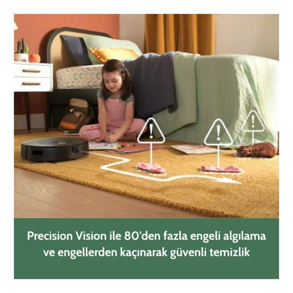 İrobot Roomba Combo 10 Max Çöp İstasyonlu Akıllı Robot Süpürge - Görsel 4