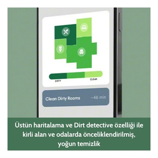 İrobot Roomba Combo 10 Max Çöp İstasyonlu Akıllı Robot Süpürge - Görsel 5