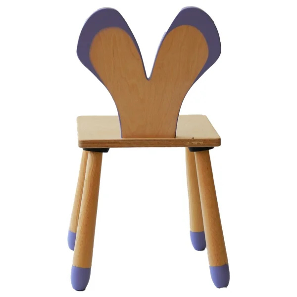 Wood & Joy Doğal Ahşap Renkli Çocuk Sandalye Fare - Görsel 5