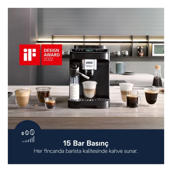 Delonghi Magnifica Evo Next Ecam310.60.B Tam Otomatik Espresso Makinesi - Görsel 2