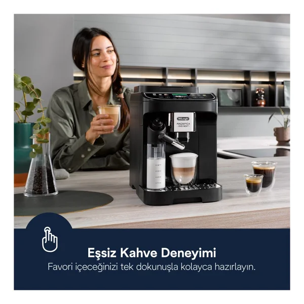 Delonghi Magnifica Evo Next Ecam310.60.B Tam Otomatik Espresso Makinesi - Görsel 3