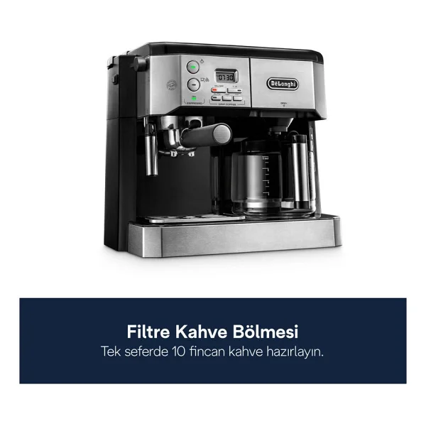Delonghi Bco431.S Combi Barista Filtre Kahve Makinesi - Görsel 3