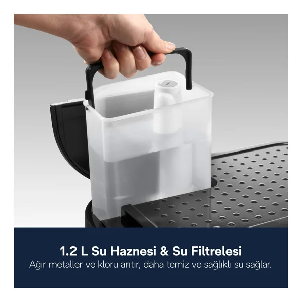 Delonghi Bco431.S Combi Barista Filtre Kahve Makinesi - Görsel 7