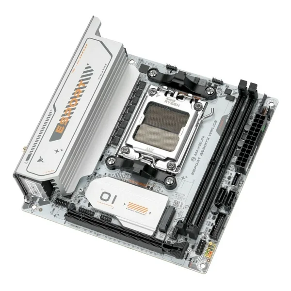 Maxsun Esport B650ıtx Wi-Fi Ice AMD Am5 DDR5 Mini-Itx Anakart - Görsel 3