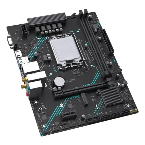 Maxsun H610m 666 Wıfı6 Argb Intel Lga1700 DDR4 Micro Atx Anakart - Görsel 5