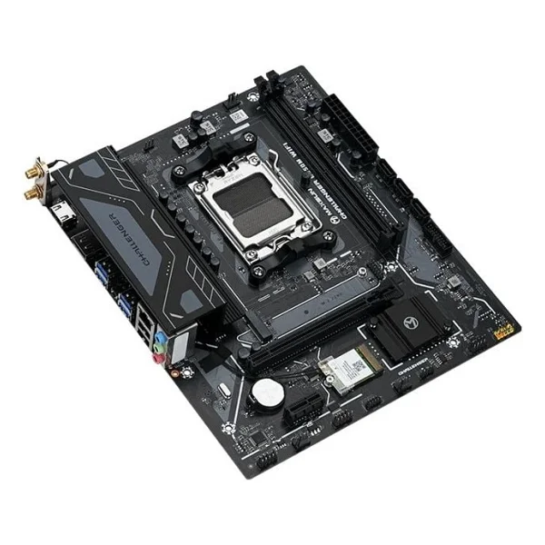 Maxsun Challenger B650M Wi-Fi V2 AMD AM5 DDR5 Micro ATX Anakart - Görsel 3