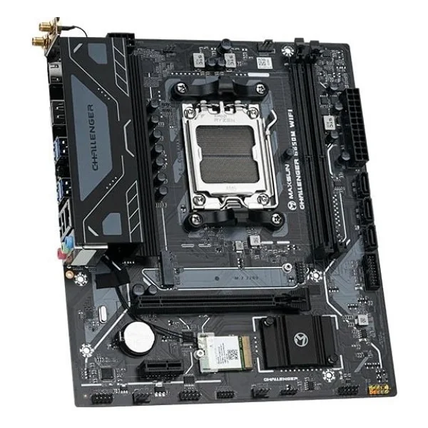 Maxsun Challenger B650M Wi-Fi V2 AMD AM5 DDR5 Micro ATX Anakart - Görsel 4