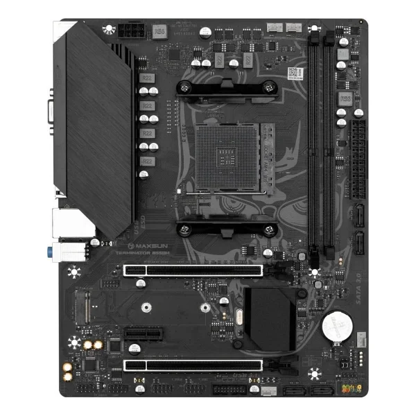 Maxsun Terminator B550M AMD AM4 DDR4 Micro ATX Anakart - Görsel 6