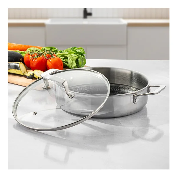 Emsan Pro Tri Ply 24 Cm Çelik Karnıyarık Tenceresi - Görsel 2