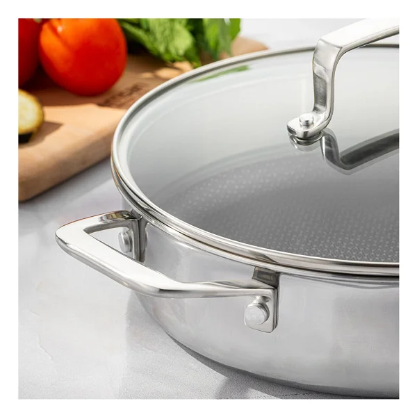 Emsan Pro Tri Ply 24 Cm Çelik Karnıyarık Tenceresi - Görsel 5