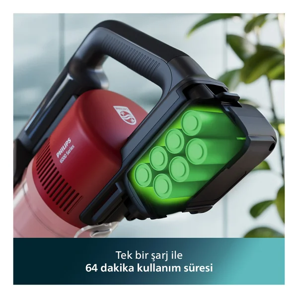 Philips Powercyclone Xc6552/01 Şarjlı Dikey Süpürge - Görsel 7