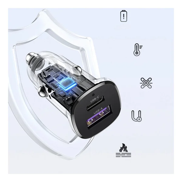 Ugreen 25845 30 W Araç Şarj Aleti - Görsel 4