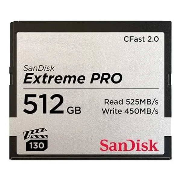 SanDisk Extreme Pro SDCFSP-512G-G46D 512 GB CFast 2.0 Compact Flash Hafıza Kartı - Görsel 3