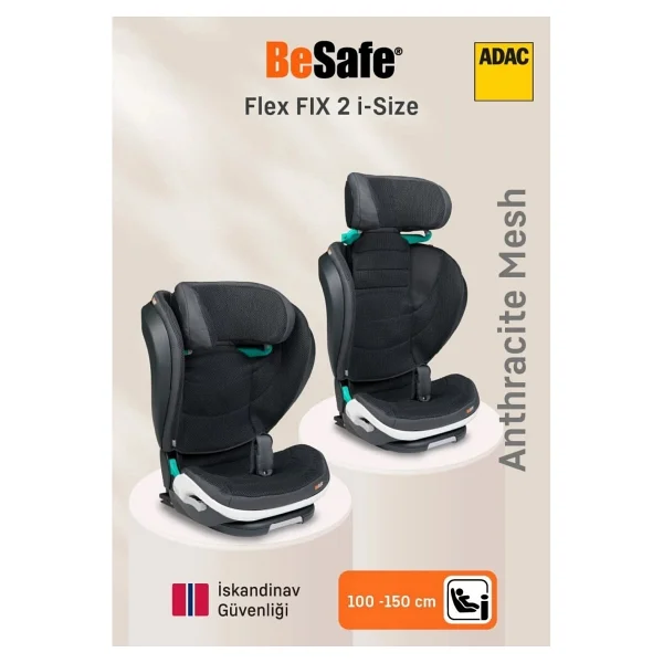 Besafe Flex Fix 2 15-36 Kg Oto Koltuğu - Görsel 10