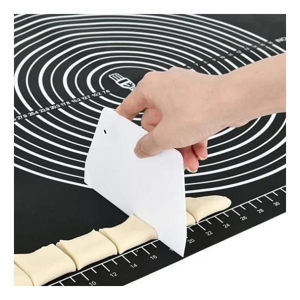 Buffer Silikon Çok Amaçlı Geniş Hamur Matı Hamur Açma Matı 40x50 Cm - Görsel 4
