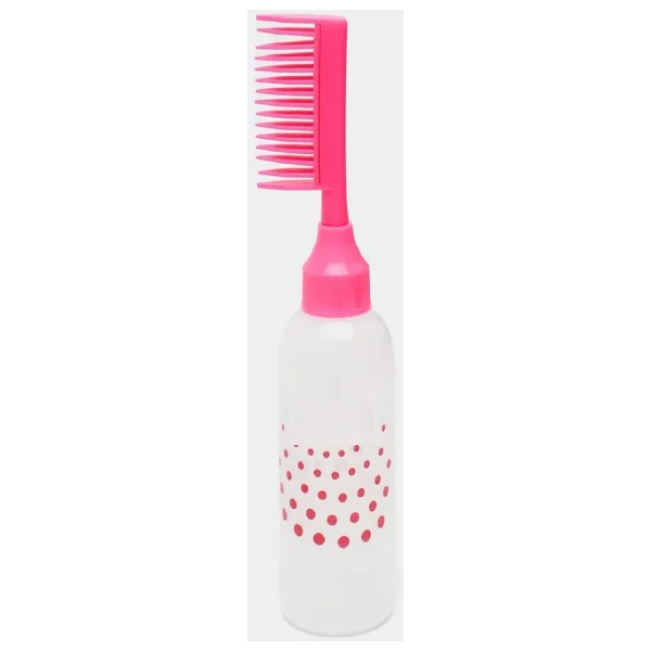 Mcm Group Yatay Model 150ml Saç Boyası Fırçası Taraklı Boş Şişe Aplikatör Boyama Şampuan Saç Yağı Bakım Tarağı - Görsel 4