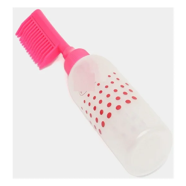 Mcm Group Yatay Model 150ml Saç Boyası Fırçası Taraklı Boş Şişe Aplikatör Boyama Şampuan Saç Yağı Bakım Tarağı - Görsel 5