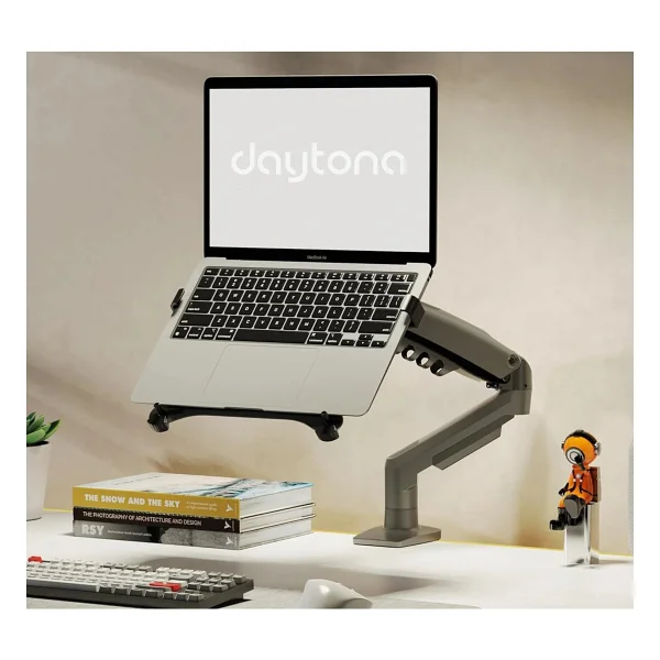North Bayou F80l Amortisörlü 10"-17" Laptop Standı - Görsel 4