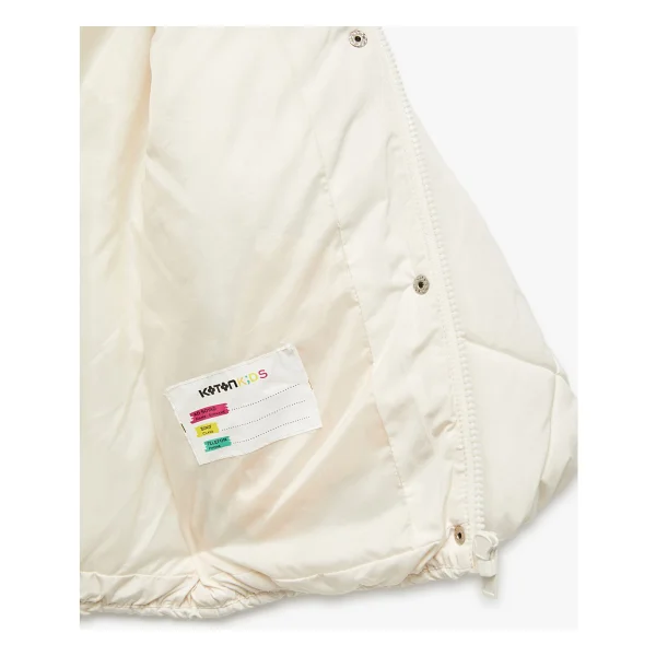 Koton 6wmg00003aw Kapüşonlu Kız Bebek Mont - Görsel 4