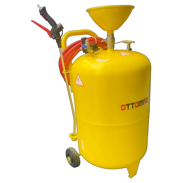 Ottomax Otx100 Havalı Köpük Tankı 100 Litre Köpük Püskürtme 8 Metre Hortumlu - Görsel 4