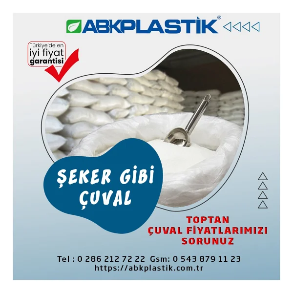 Çuval 60x90 Cm - Naylon - Saman - Moloz - Şeker - Un Çuvalı - 100 Adet - 60 X 90 Cm - Görsel 7