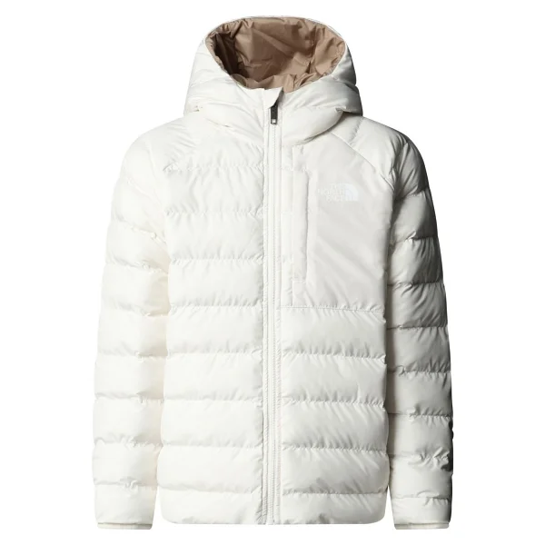The North Face Perrito Nf0a88ueqlı1 Kapüşonlu Çift Taraflı Beyaz Çocuk Mont - Görsel 5