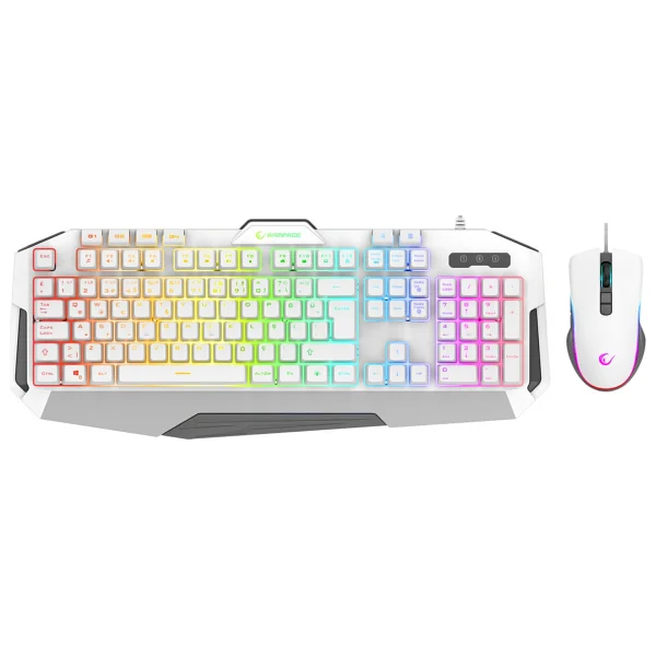Rampage Km-34 Glare RGB Klavye Mouse Seti - Görsel 9