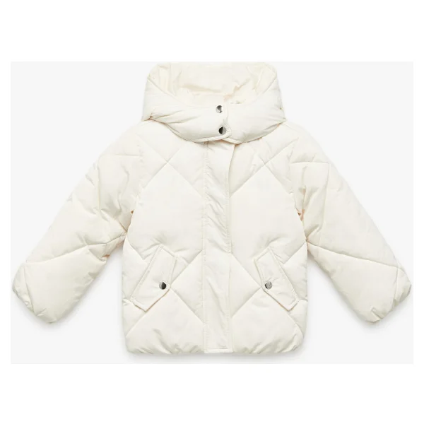 Koton 6wmg00003aw Kapüşonlu Kız Bebek Mont - Görsel 7