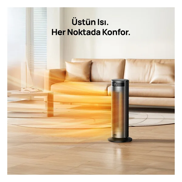 Dreo Solaris 628 2000 W Seramik Fanlı Isıtıcı - Görsel 4