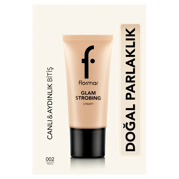 Flormar Glam Strobing Cilde Işıltı Veren 002 Peach 35 Ml Makyaj Bazı - Görsel 4