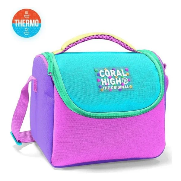 Coral High 22776 Renkli Termoslu Beslenme Çantası - Görsel 6