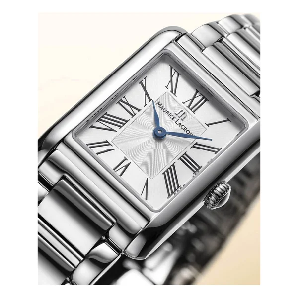 Maurice Lacroix Fiaba Square Ml-Fa1205ss002110-1 Gümüş Kadın Kol Saati - Görsel 3